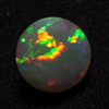 9x9 mm - Faceted Round Cut - AAAAAAAAA - Ethiopian Welo Opal Super Sparkle Awesome Amazing Full Colour Fire